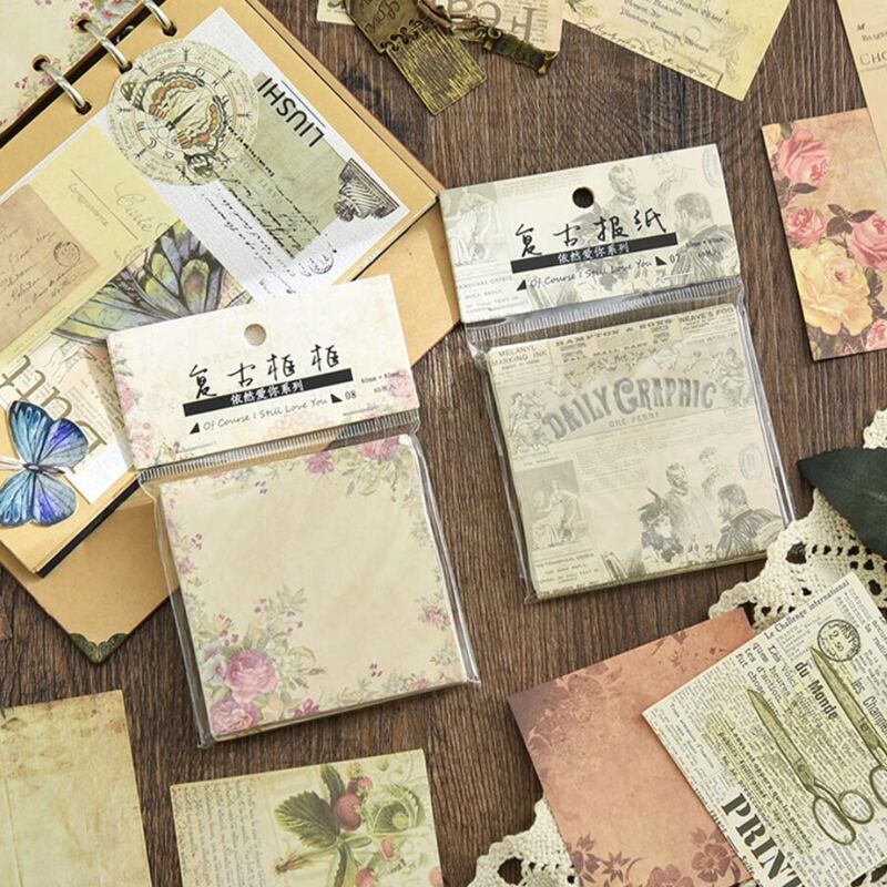

60pcs Random Graphic Sticker Note, Multicolor