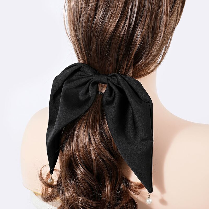 

1pc Minimalist Hair Clip, Black