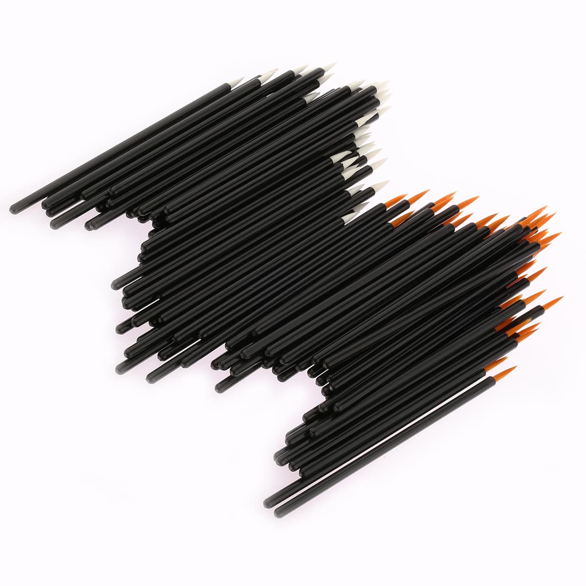 

50pcs Random Eyeliner Brush, Multicolor