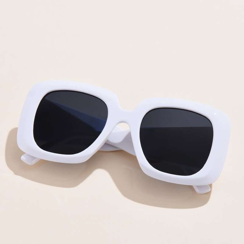 

Guys Square Frame Sunglasses, Dark grey