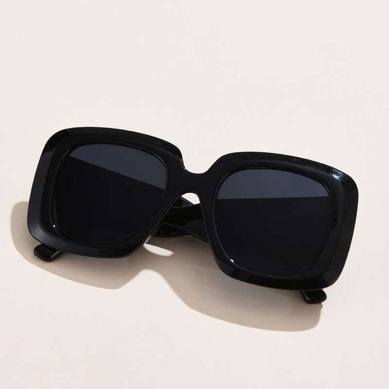 

Guys Square Frame Sunglasses, Dark grey