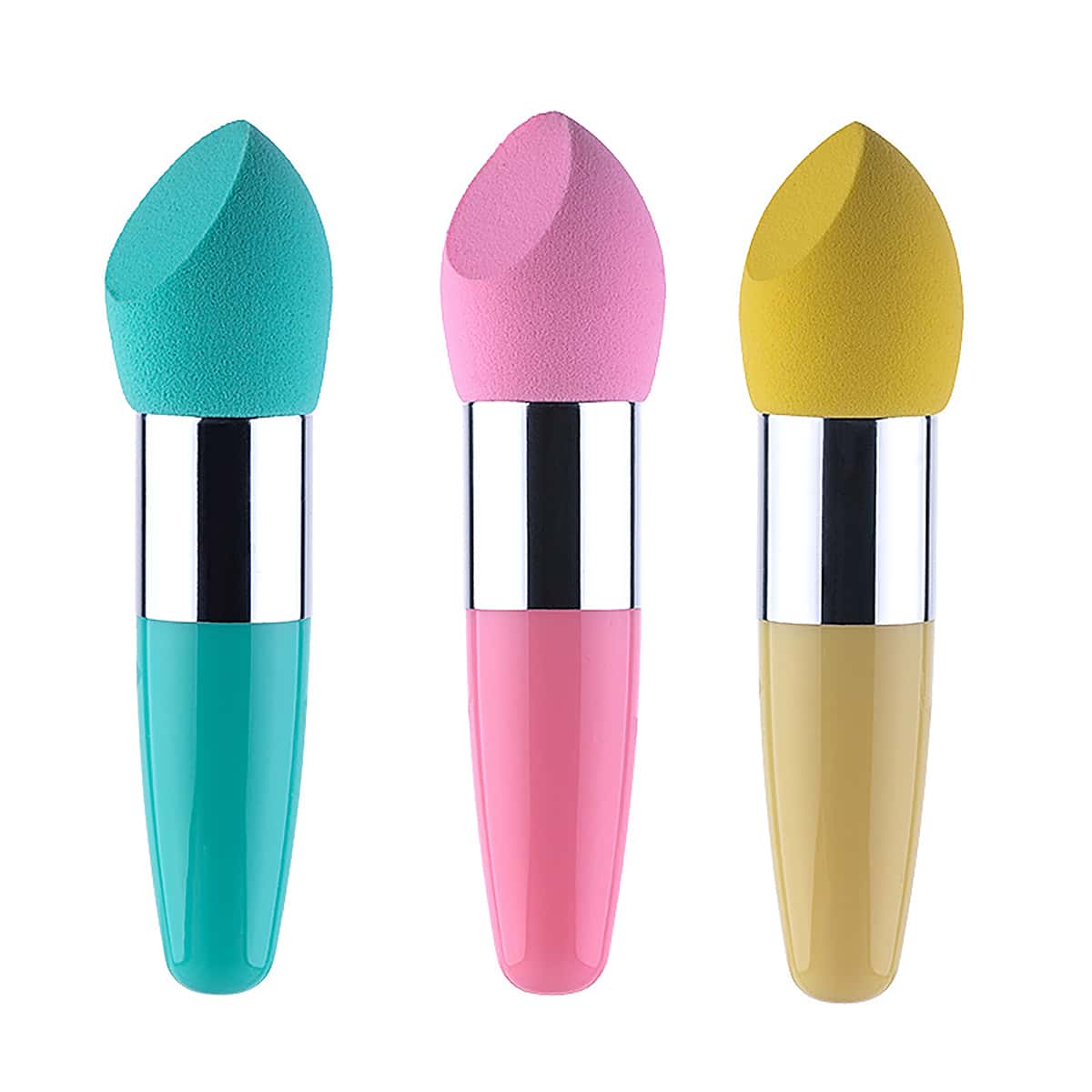 

3pcs Random Makeup Sponge, Multicolor