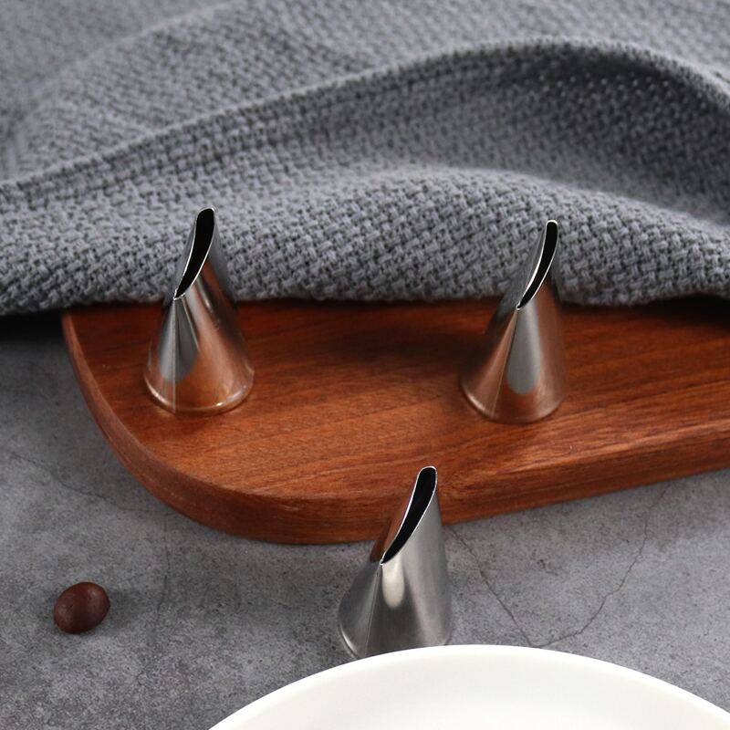 

1pc Stainless Steel Cake Decorating Mouth, Silver