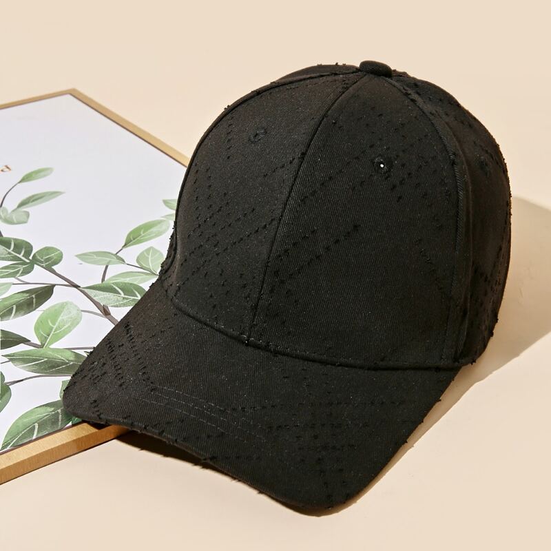 

Solid Baseball Cap, Black