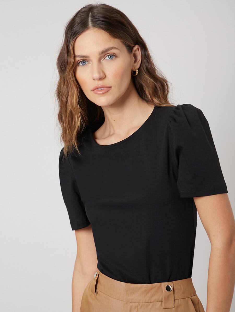 MOTF PREMIUM Áo Ống tay áo - màu đen - Xem 1