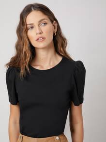 MOTF PREMIUM Áo Ống tay áo - màu đen - Xem 3