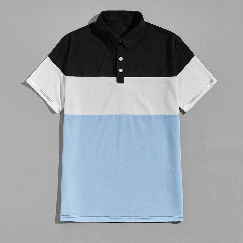 

Guys Colorblock Polo Shirt, Multicolor