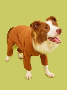 Pijamas para Mascotas - Marrón - Ver 1