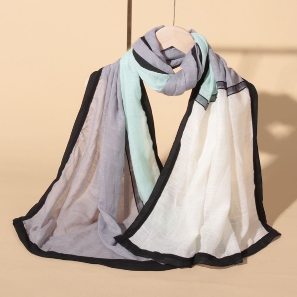 

Color Block Scarf, Multicolor