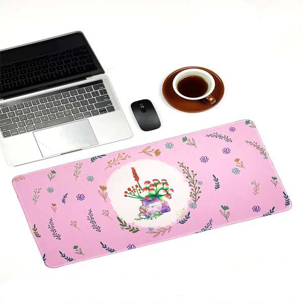 

Flower Print Mouse Pad, Multicolor
