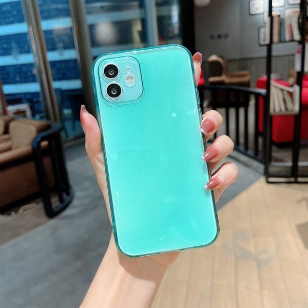 

Solid Anti-fall Phone Case, Blue