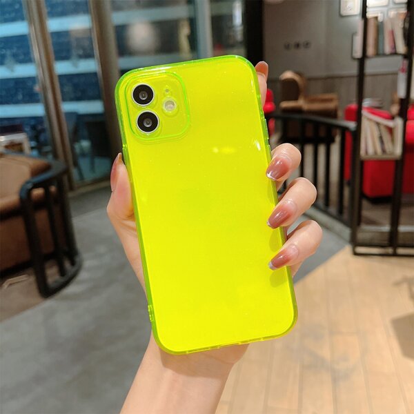 

Solid Anti-fall Phone Case, Green