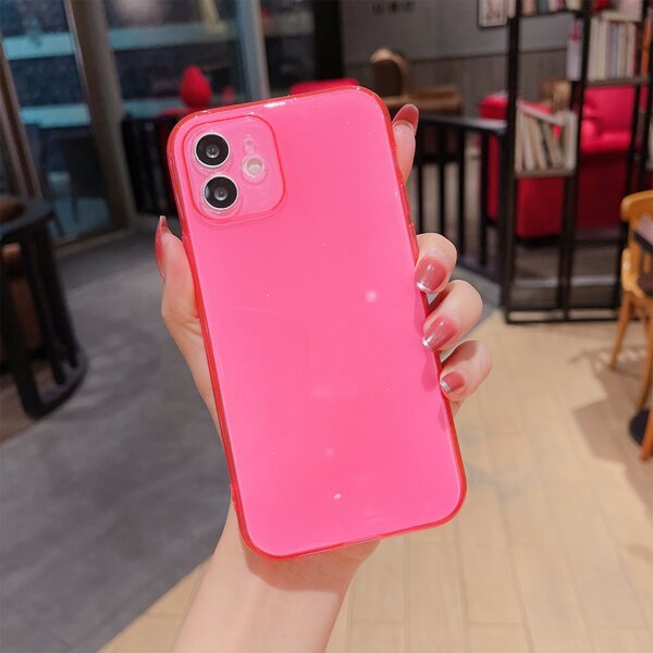 

Solid Anti-fall Phone Case, Red