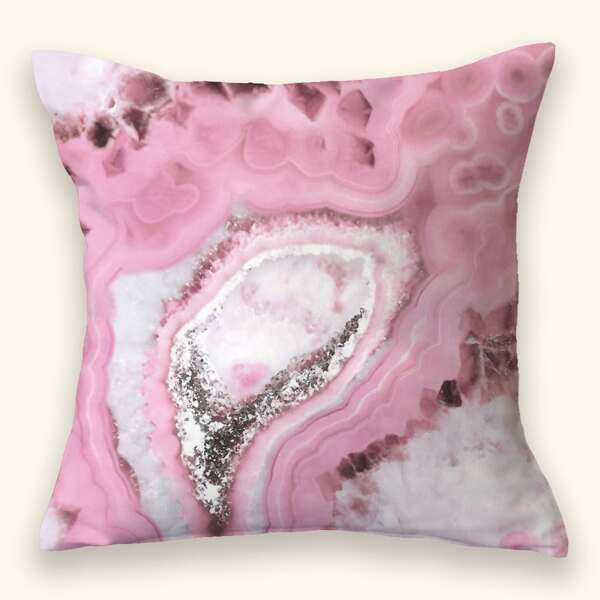 

Marble Pattern Cushion Cover Without Filler, Multicolor