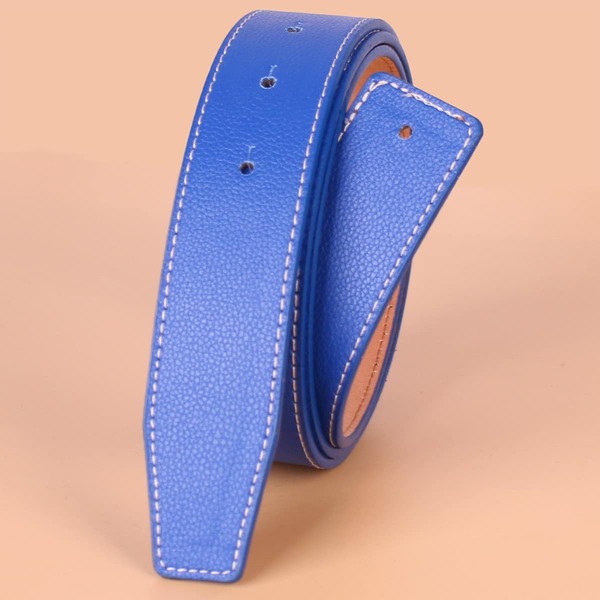 

Men Belt Without Buckle, Baby blue