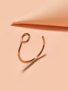 Cuff mũi tối giản - Hoa hồng vàng - Xem 1