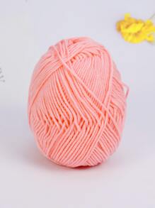 1roll Crochet Thread - Pink - View 1