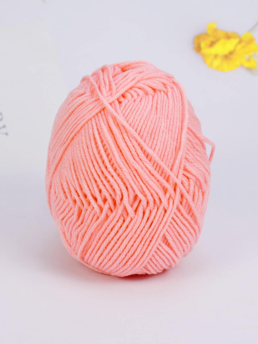 1roll Crochet Thread - Pink - View 1