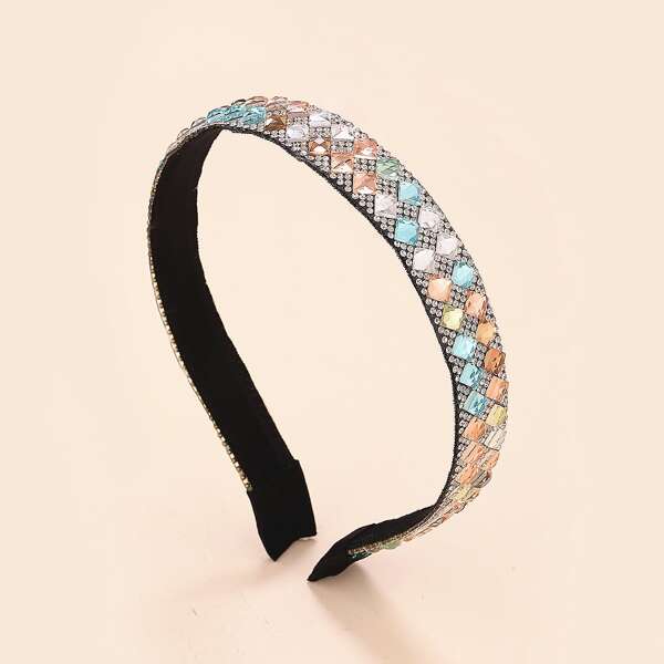 

Rhinestone Decor Headband, Multicolor