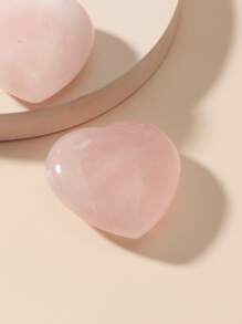 2pcs DIY Heart Shaped Stone - Pink - View 3