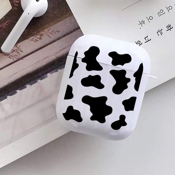 

Cow Pattern Case For Airpods, Multicolor