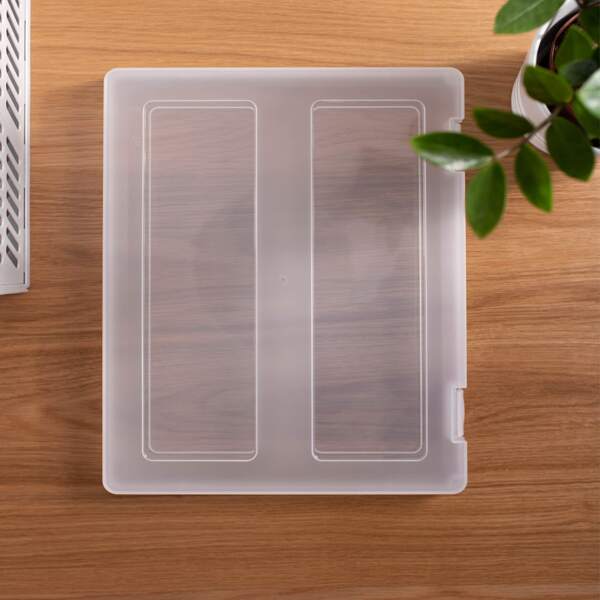 

1pc Clear File Box
