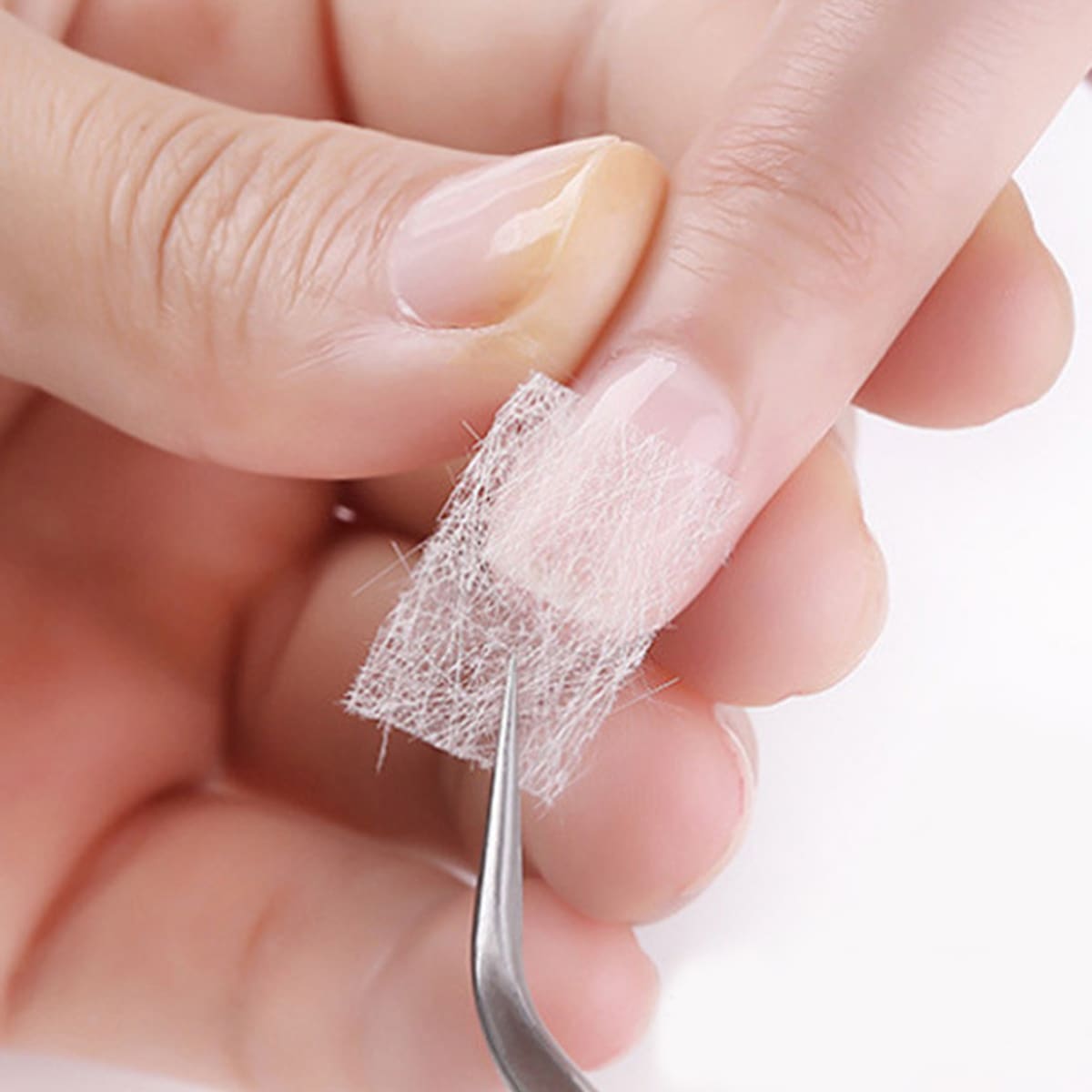 

10pcs Nail Extension Fiber, White