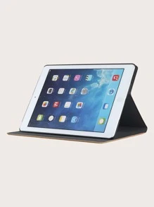 素色可折疊iPaD殼 - 駝色 - 查看 2