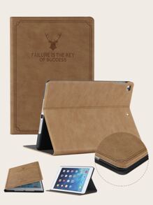 素色可折疊iPaD殼 - 駝色 - 查看 6