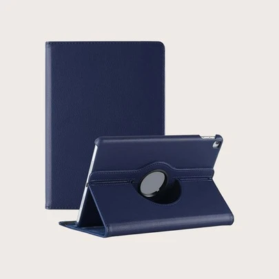 360°旋转多角度保护壳，兼容iPad Mini 1/2/3/4/5/6/Mini 7、iPad 9.7/10.2/10.5、iPad Air 4/5、iPad Pro 11英寸、iPad Air 11英寸（M3）2025、iPad（A16）11英寸第11代2025，配有弹性绑带，PC硬壳+PU皮革材质