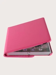 1 个纯色 360 度旋转多角度支架保护壳,兼容 iPad Mini 1/2/3/4/5/6/Mini7、iPad 9.7/10.2/10.5、iPad Air 4/5、iPad Pro 11 英寸、iPad Air 11 英寸 (M3) 2025、iPad (A16) 11 英寸第 11 代 2025,孔位置可能因实际收到的物品而异 - 玫紅色 - 查看 4