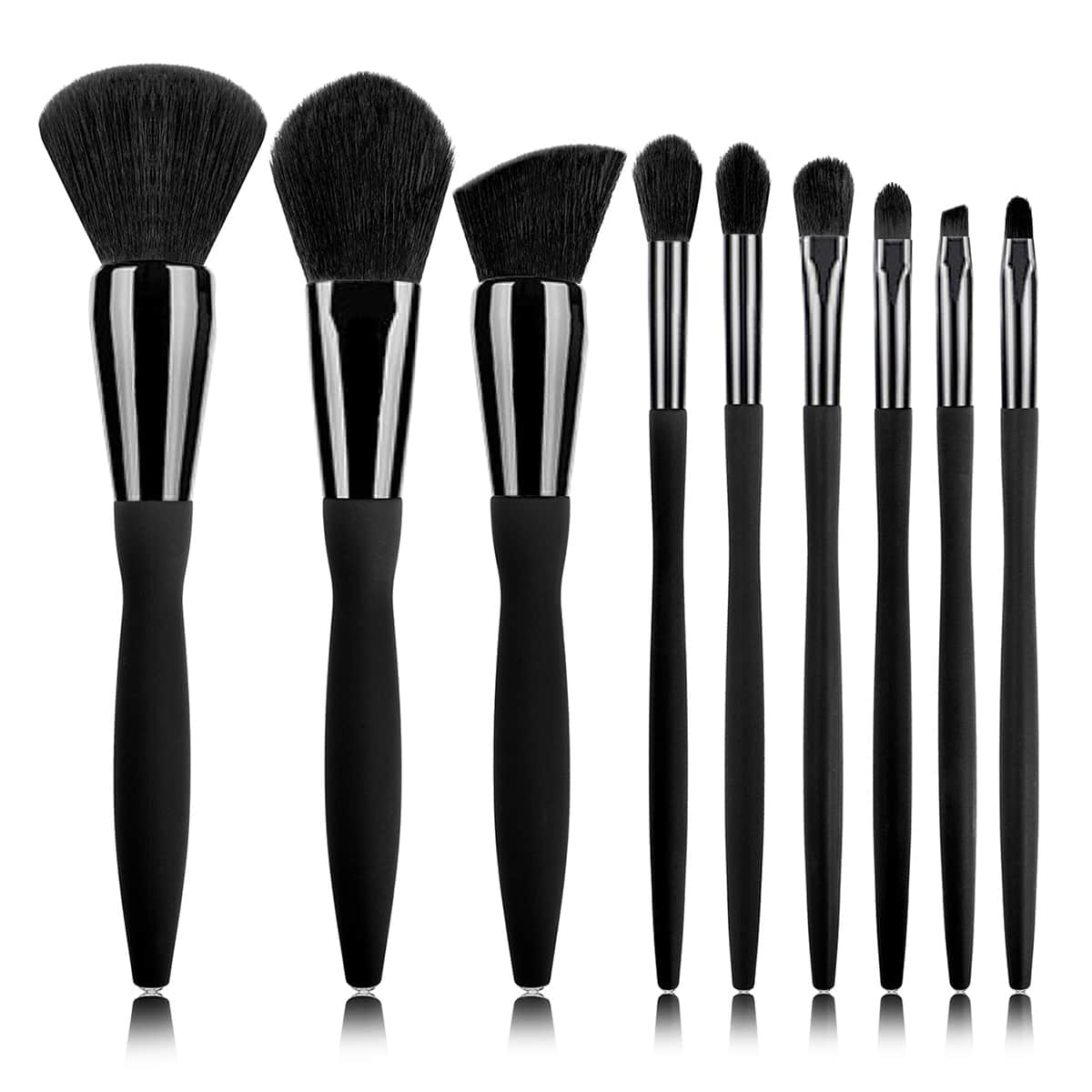 

9pcs Makeup Brush Set, Black