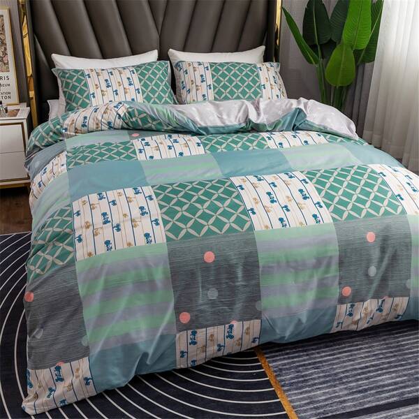 

Bicycle Pattern Duvet Cover Set Without Filler, Multicolor