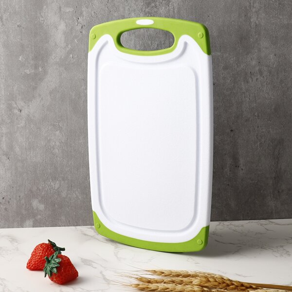 

1pc Plastic Cutting Board, Multicolor