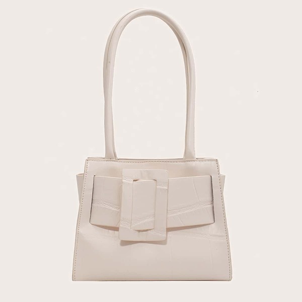 

Double Handle Shoulder Bag, Beige