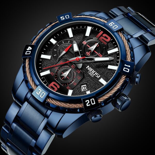 

Men Triple Dial Quartz Watch