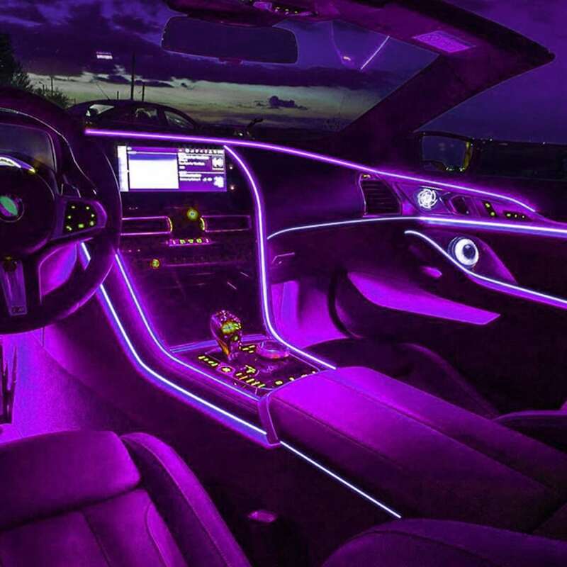 

1pc Car Led Light, Purple