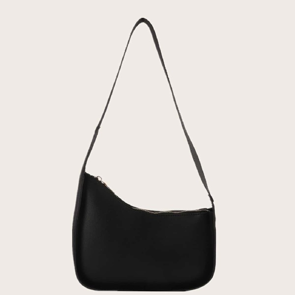 

Structured Shoulder Bag, Black