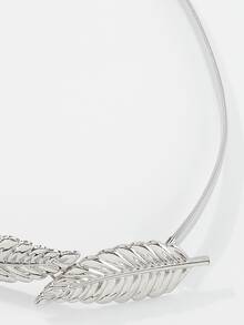 Leaf Decor Body Jewelry - Silver - View 3