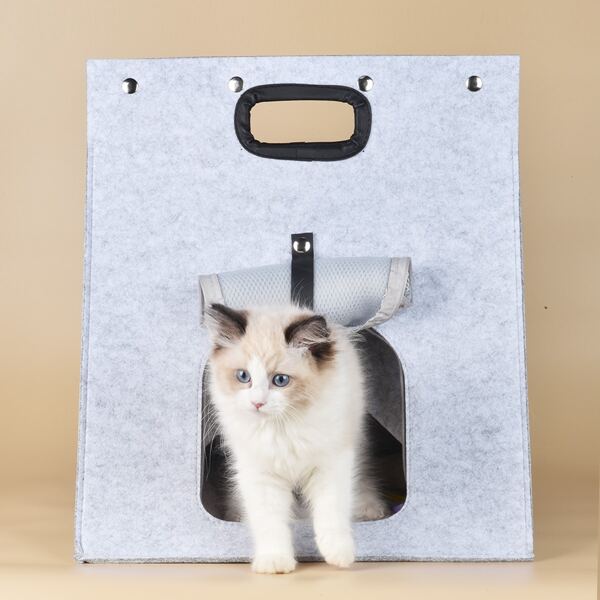 

Bag Shaped Pet Bed, Grey