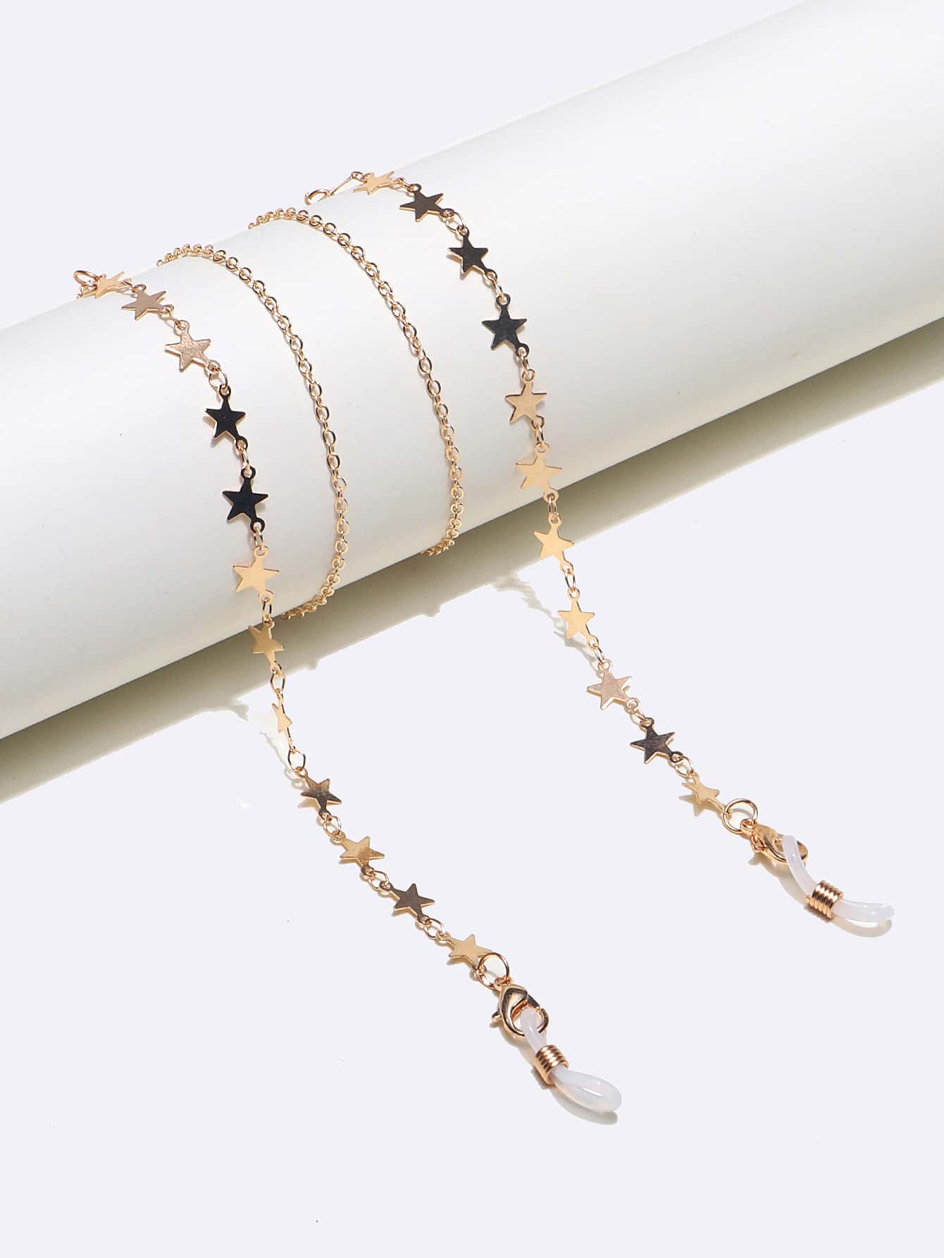 Elegant Star Decor Glasses Chain Glasses Accessories For Women - Gold - View 1