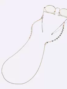Elegant Star Decor Glasses Chain Glasses Accessories For Women - Gold - View 2