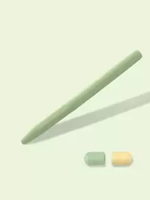 Vỏ silicone tương thích với Apple Pencil 1st - màu xanh lá - Xem 1