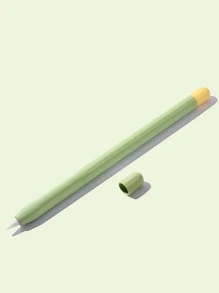 Vỏ silicone tương thích với Apple Pencil 1st - màu xanh lá - Xem 3
