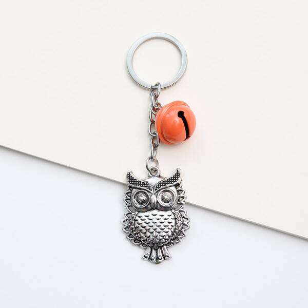 

Owl Decor Keychain, Multicolor