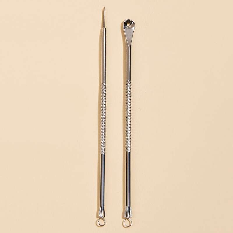 

2pcs Acne Needle Set, Silver