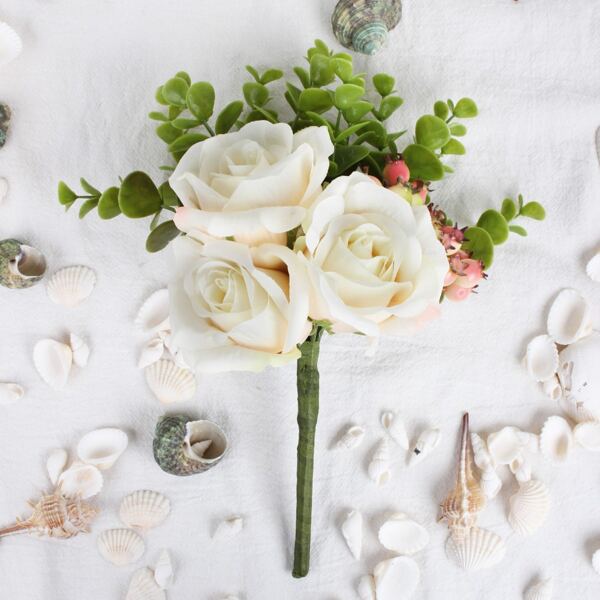 

1bundle Artificial Flower, White
