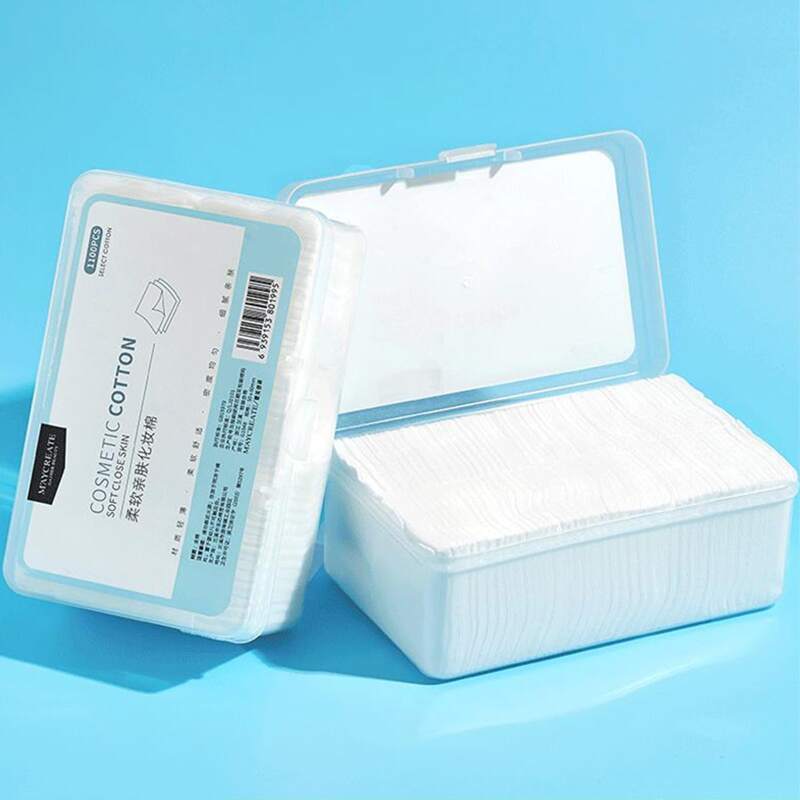 

1100pcs Cosmetic Cotton, White