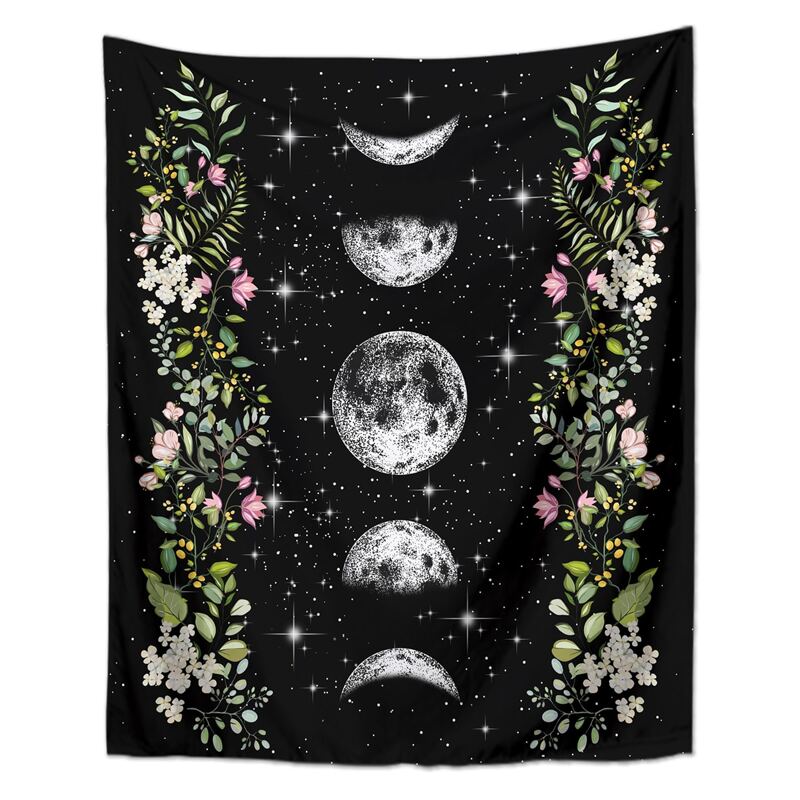

Moon Print Tapestry, Multicolor