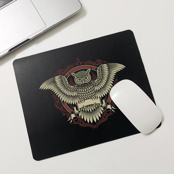 

Owl Print Mouse Pad, Multicolor